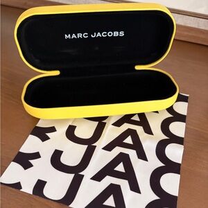 Marc Jacobs Bold Yellow Glasses Case